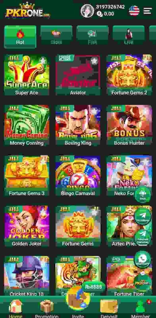 PKRONE-Game-APP