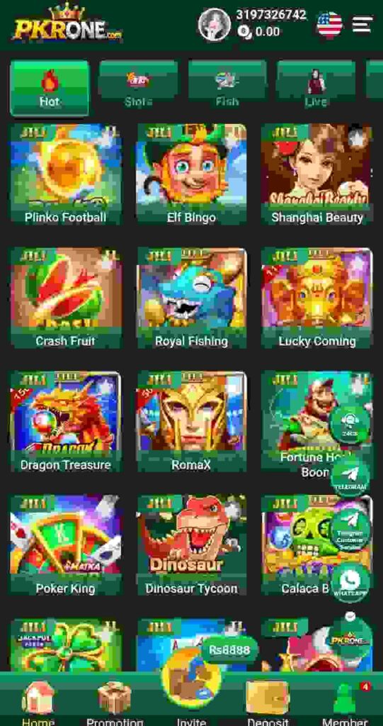 PKRONE-Game-NEW-APP