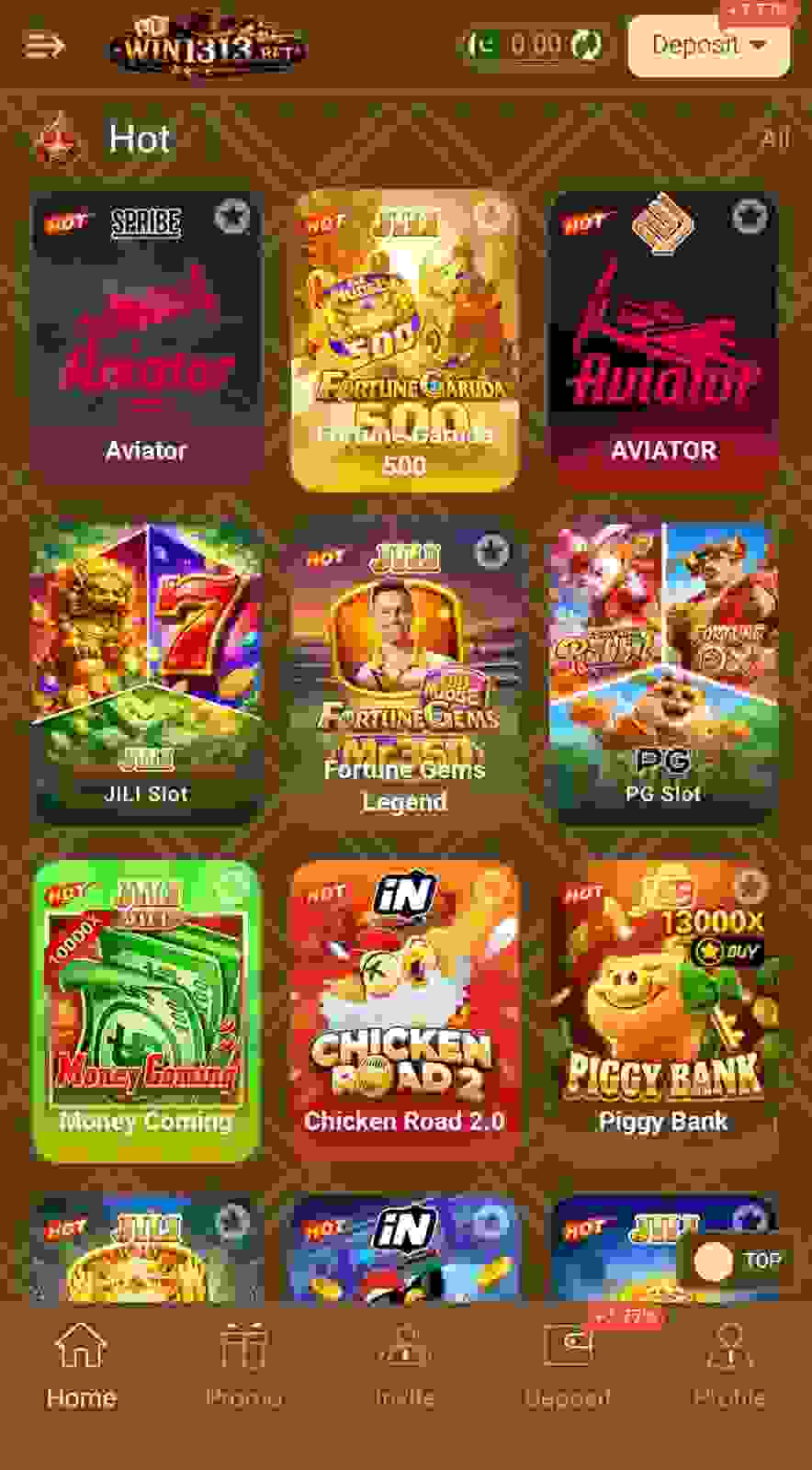 WIN1313BET-Game-APP